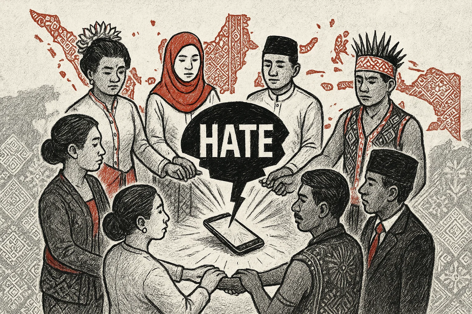 Indonesia Hadapi Tantangan Kebencian Digital