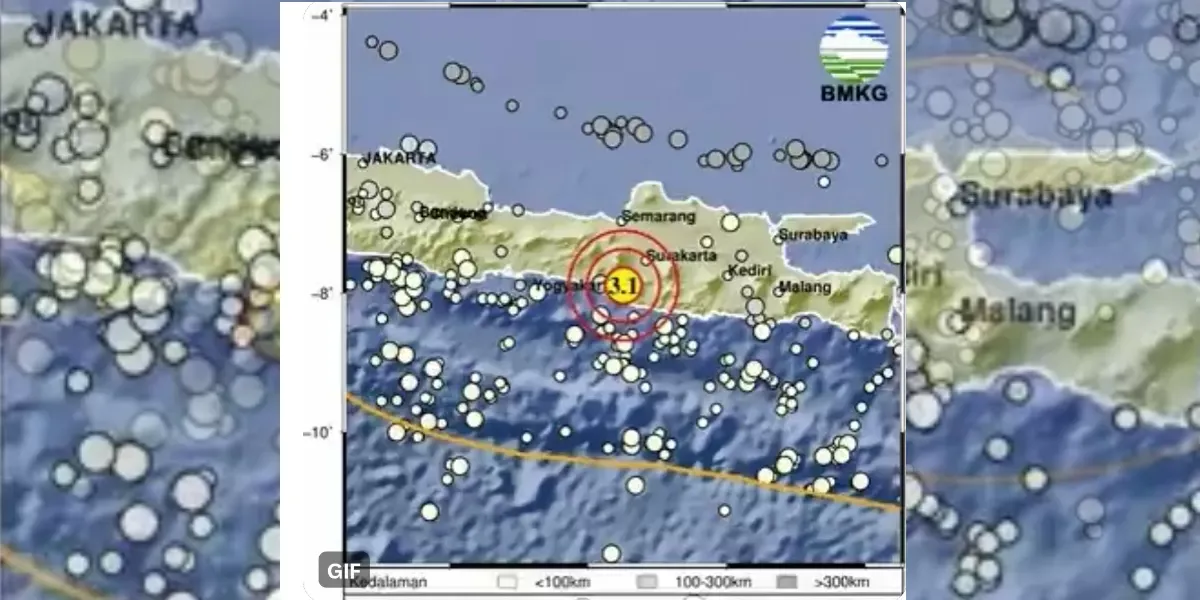 Laporan Teknis Seismik: Gempa Dangkal M 3,1 Tanpa Dampak Struktural di DIY
