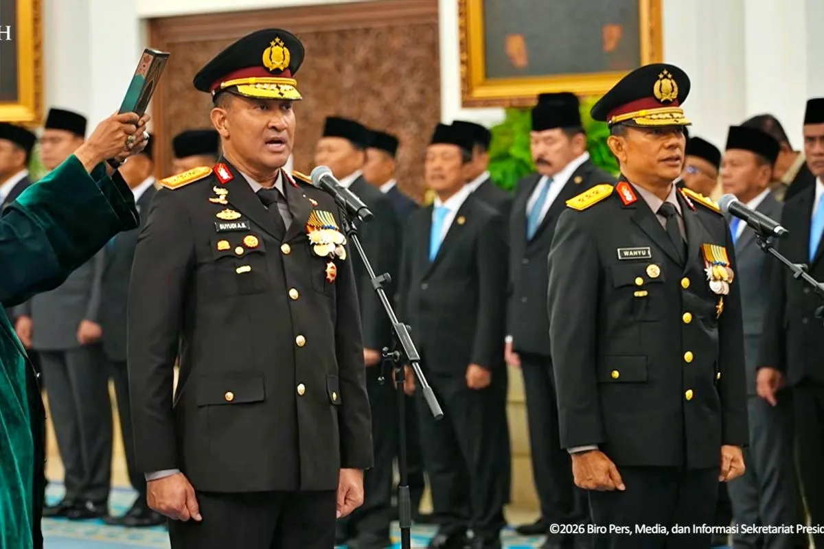 Pelantikan Kapolri dan Wakapolri