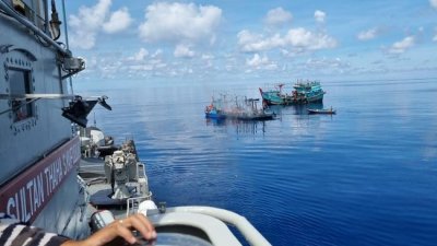 Bakamla Amankan Aset Energi Natuna dari Gangguan Kapal Tiongkok