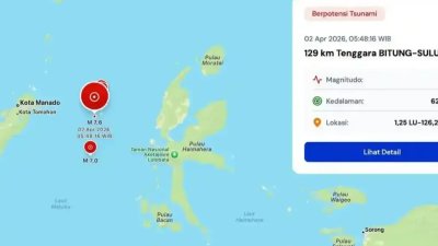 Gempa M 7,6 Bitung: Valuasi Risiko Infrastruktur dan Logistik Sulut