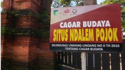 Indonesia Dorong Pengakuan Nasional Situs Ndalem Pojok
