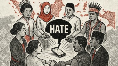Indonesia Hadapi Tantangan Kebencian Digital