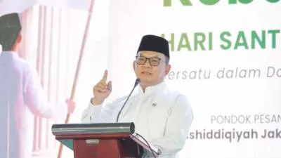 Pesan Prabowo untuk Santri, Setia pada Merah Putih, Bukan pada Individu