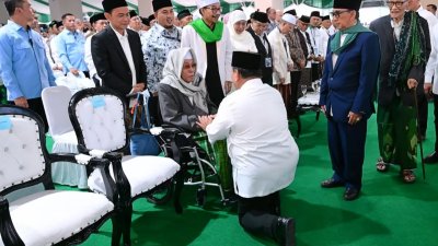 Prabowo Paparkan Capaian Pangan dan Energi di Muktamar NU