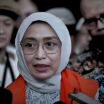 Ira Puspadewi usai sidang vonis di PN Jakarta Pusat, Kamis (19/11/2025). - FGP