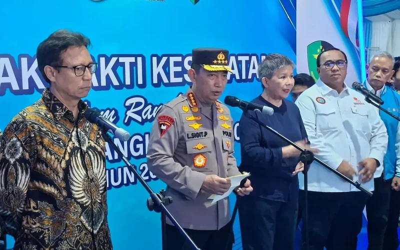 Kapolri Listyo Sigit di Sepolwan Lemdiklat Polri