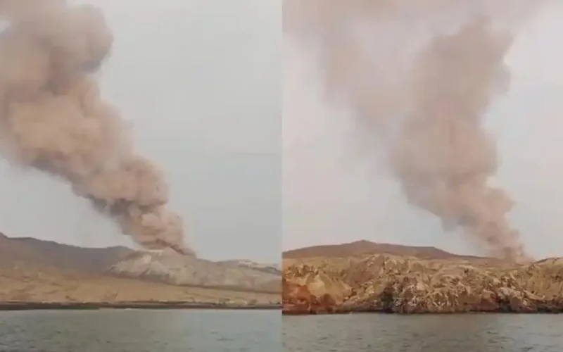 Anak Gunung Krakatau Erupsi