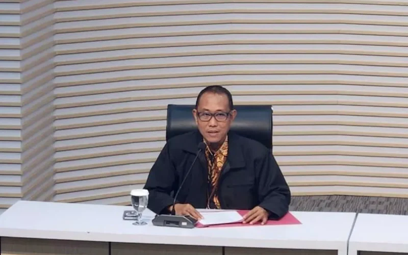 Konferensi Pers OTT Bupati Langkat