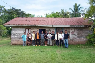 DHIBRA Shiddiqiyyah Bangun Rumah Layak Huni Pertama di Merauke